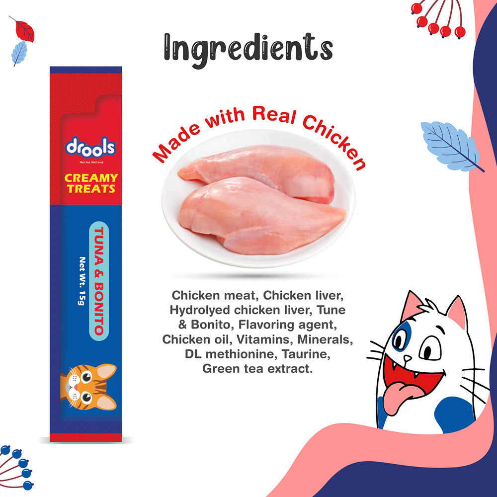 Drools Tuna & Bunito Creamy Cat Treats image 8