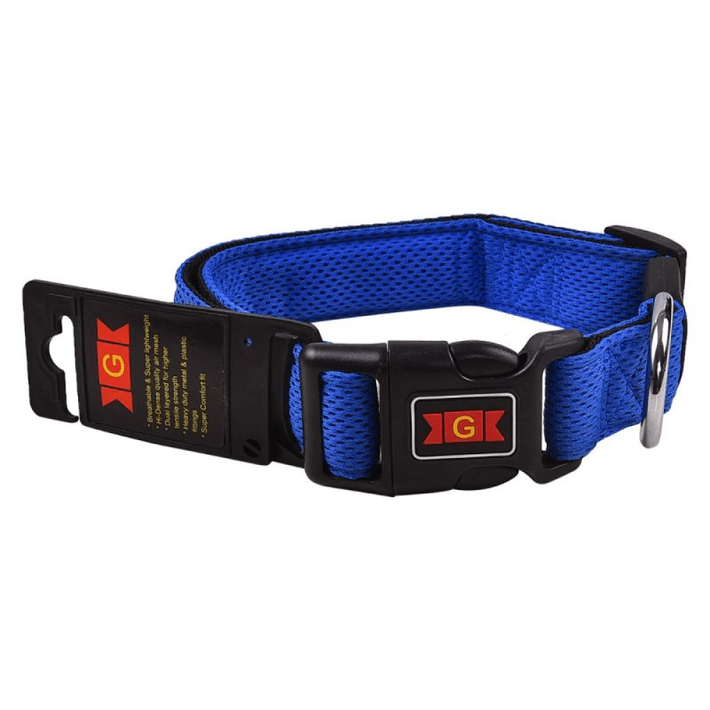 Glenand Nylon Mesh Collar for Dogs (Blue) image 3
