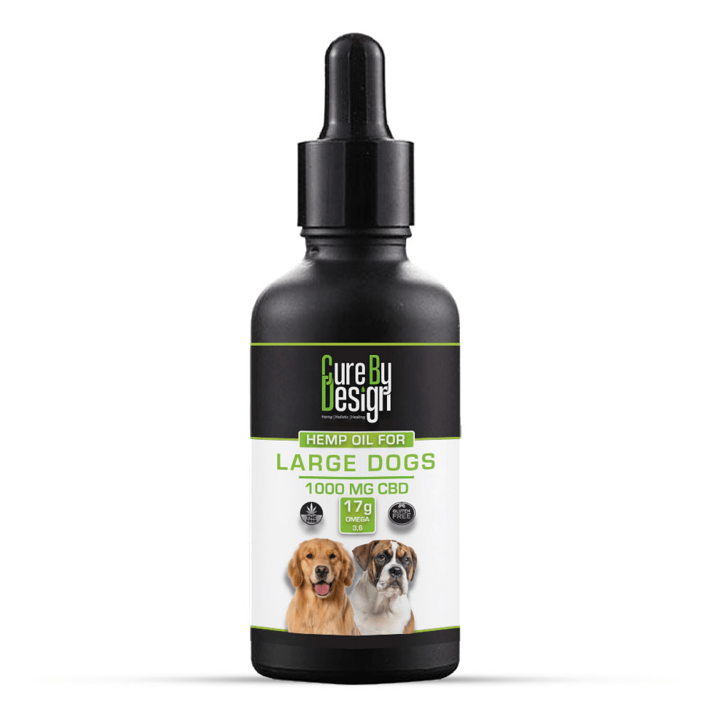 Cure By Design 1000mg CBD Relief Oil for Large Dogs (30ml) image 8
