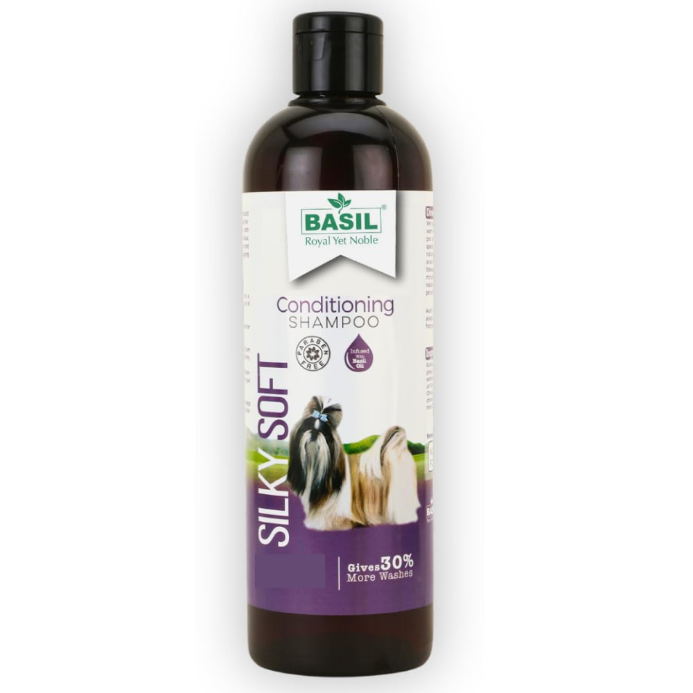 Basil Silky Soft Conditioning Dog Shampoo image 7