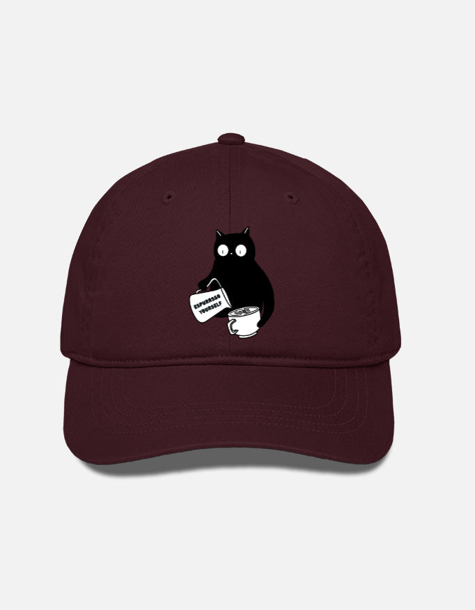 EverythingBoho Cat Barista BaseBall Cap image 5