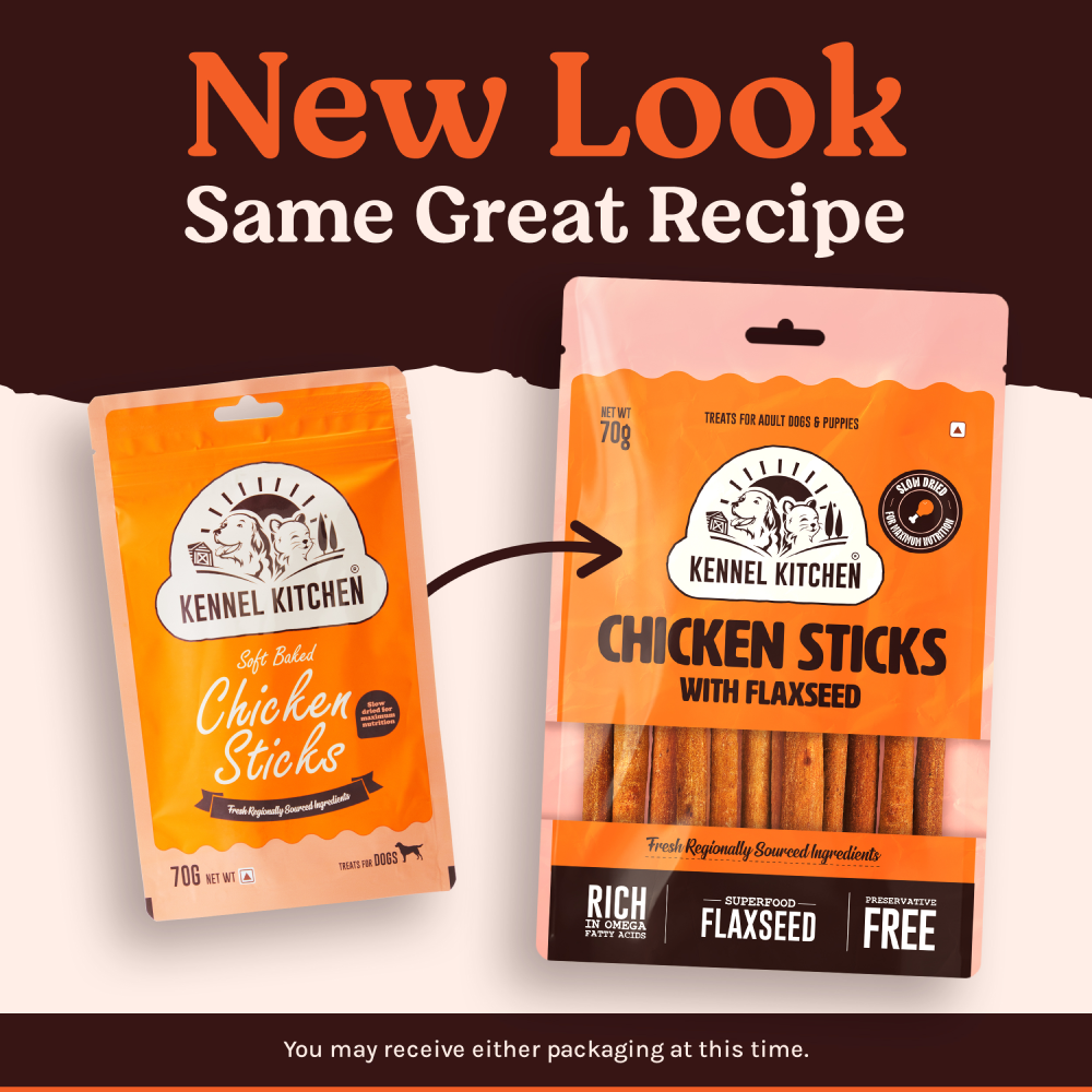 Kennel Kitchen Chicken Stick with Flaxseed Dog Treats image 2