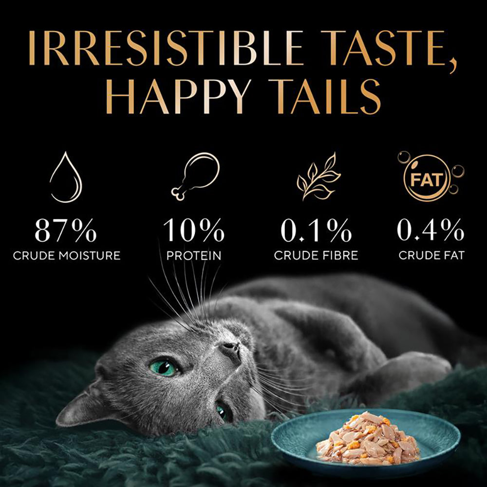 Sheba Skipjack & Salmon Fish Mix Cat Wet Food image 3