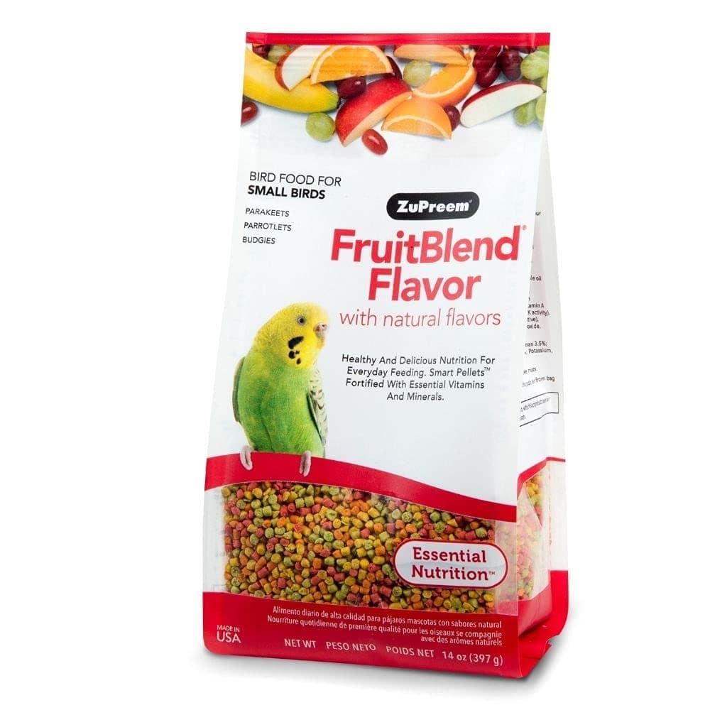 ZuPreem Fruit Blend Bird Food for Small Birds and JiMMy Exclusive Daily Mix Budgies Bird Food Combo image 6