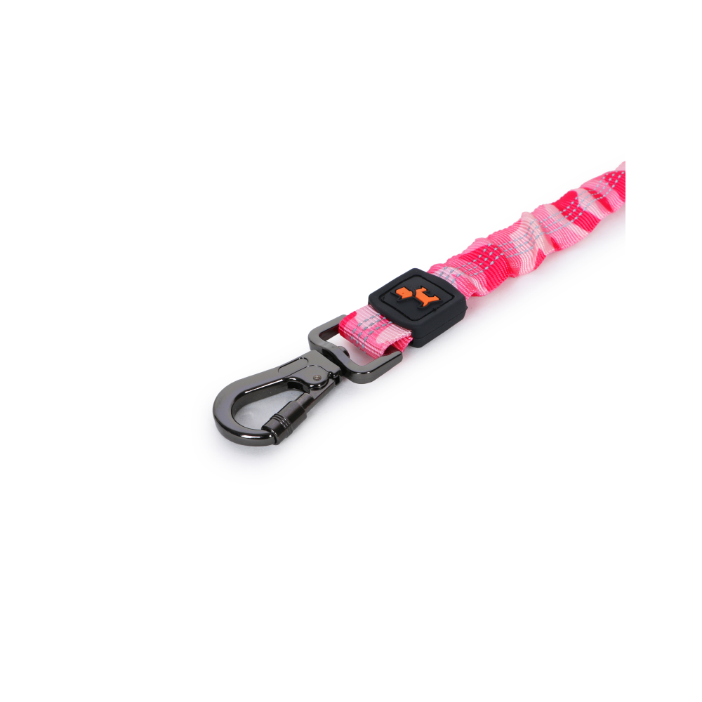 Basil Shock Absorbing Stretch Leash for Dogs (Pink) image 4