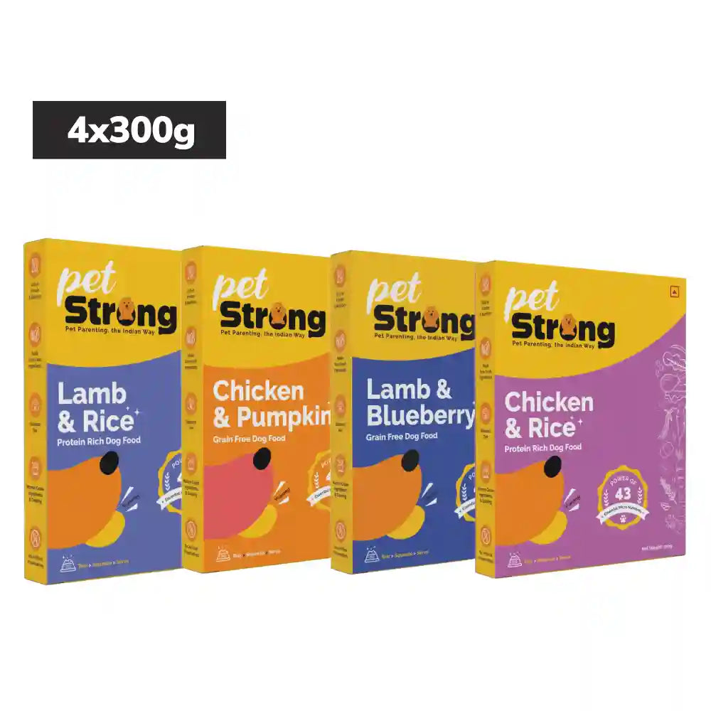 PetStrong Fresh Food Variety Pack Combo for Dogs