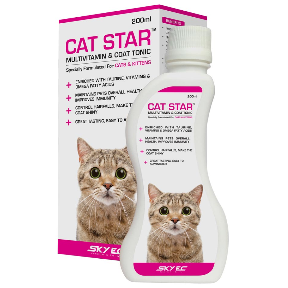 Skyec Cat Star Syrup Multivitamin for Cats image 2