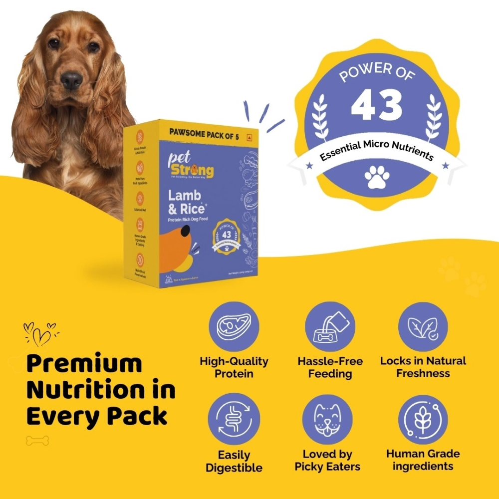 PetStrong Lamb and Rice Fresh Food for Dogs (Buy 1 Get 1 Free) image 3