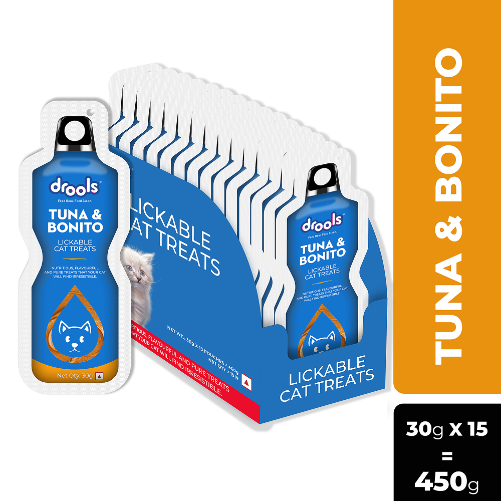 Drools Tuna & Banito Creamy Lickable Cat Treats