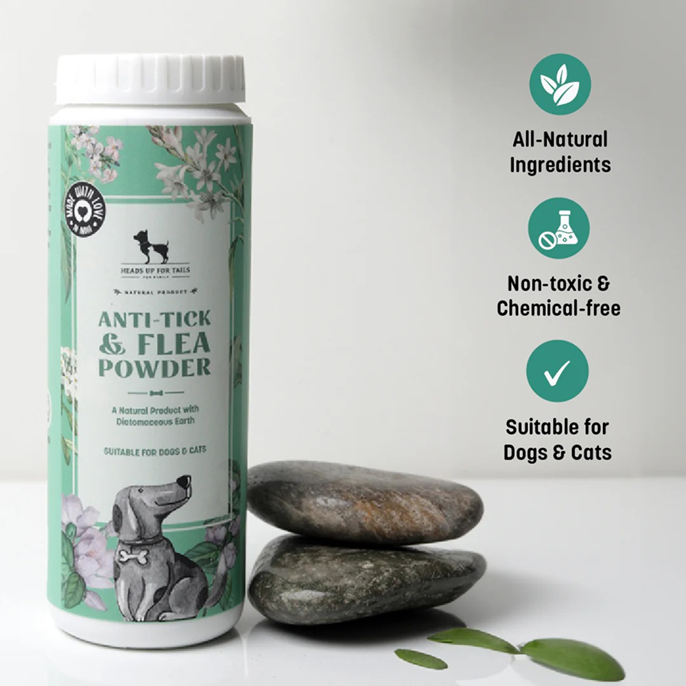 HUFT Sara's Natural Anti Flea & Tick Powder for Dogs and Cats image 7