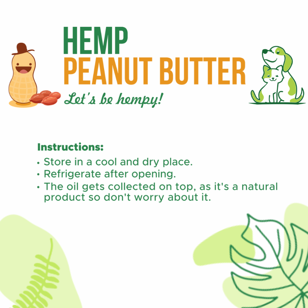 Healing Leaf Hemp Peanut Butter and Kong Classic Toy Combo for Dogs image 5