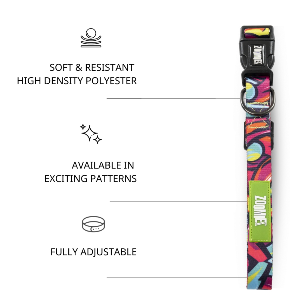 Zoomiez Drip Printed Collar for Dogs image 5