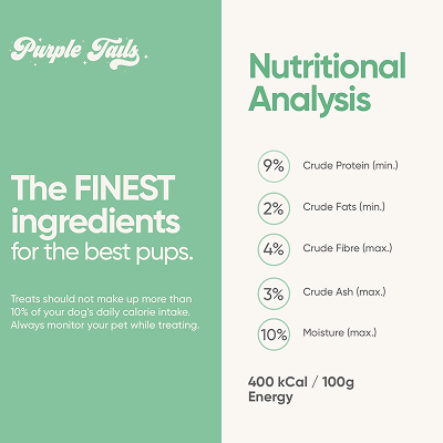 Purple Tails Honey and Oats Biscuits Dog Treat image 3