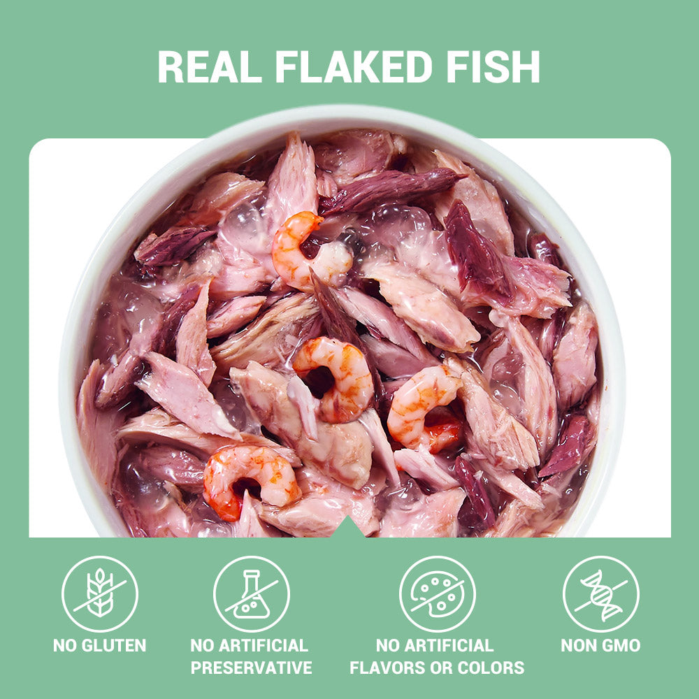 Schesir Tuna In Jelly with Shrimp Adult Cat Wet Food image 2