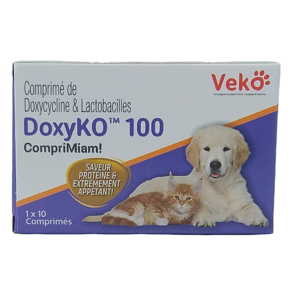 Veko Doxyko 100mg Tablets (Doxycycline) for Dogs and Cats