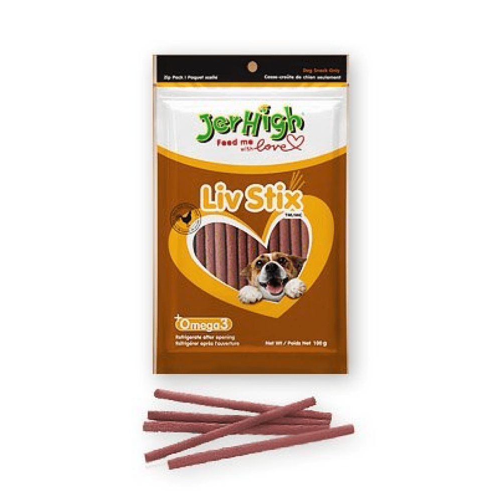 JerHigh Liver Stix Dog Treats image 2