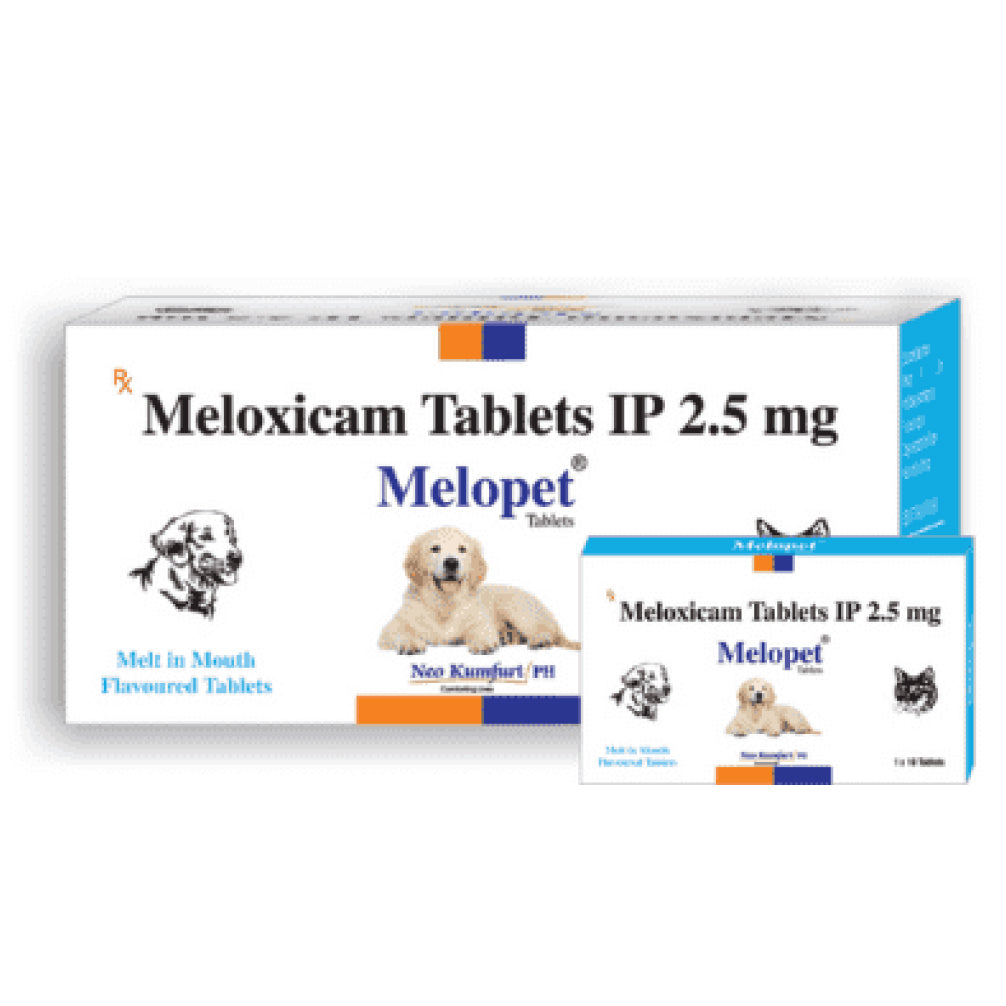 Neo Kumfurt Melopet 2.5mg (Meloxicam) Tablet for Dogs & Cats
