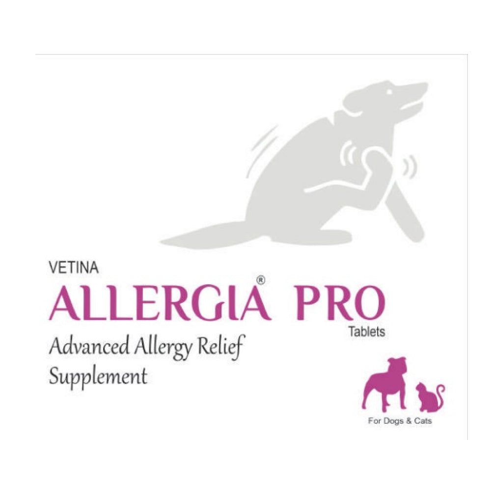 Vetina Allergia Pro Tablet Advanced Allergy Relief for Dogs and Cats