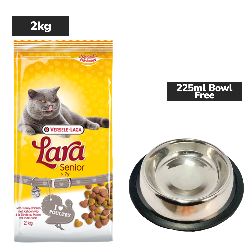 Versele Laga Lara Turkey Chicken Senior Adult Cat Dry Food image 2