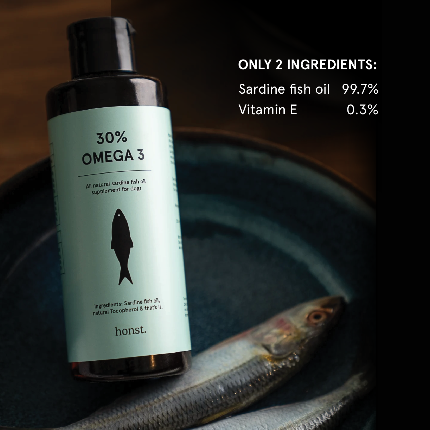 Honst 30% Omega 3 Sardine Fish Oil Supplement for Dogs image 7