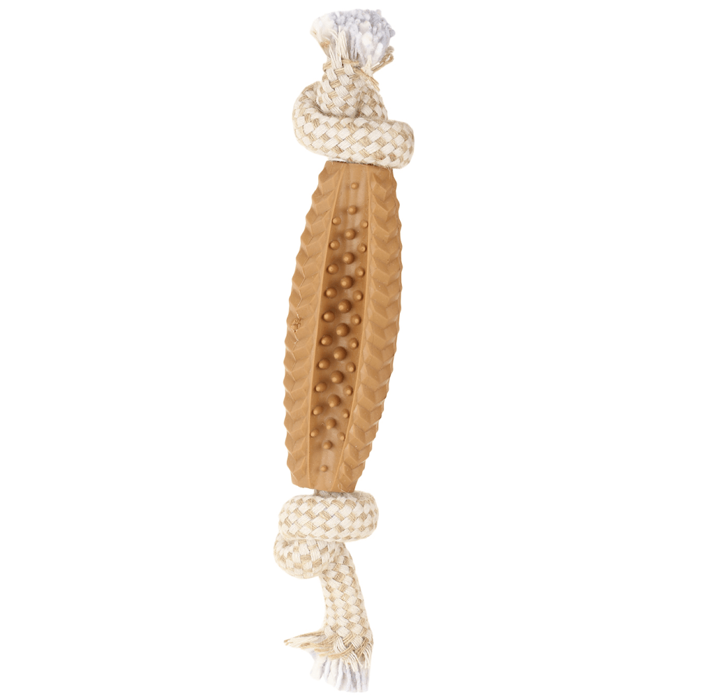 Basil Jute Rope with Spike TPR Chew Toy for Dogs | For Medium Chewers image 5
