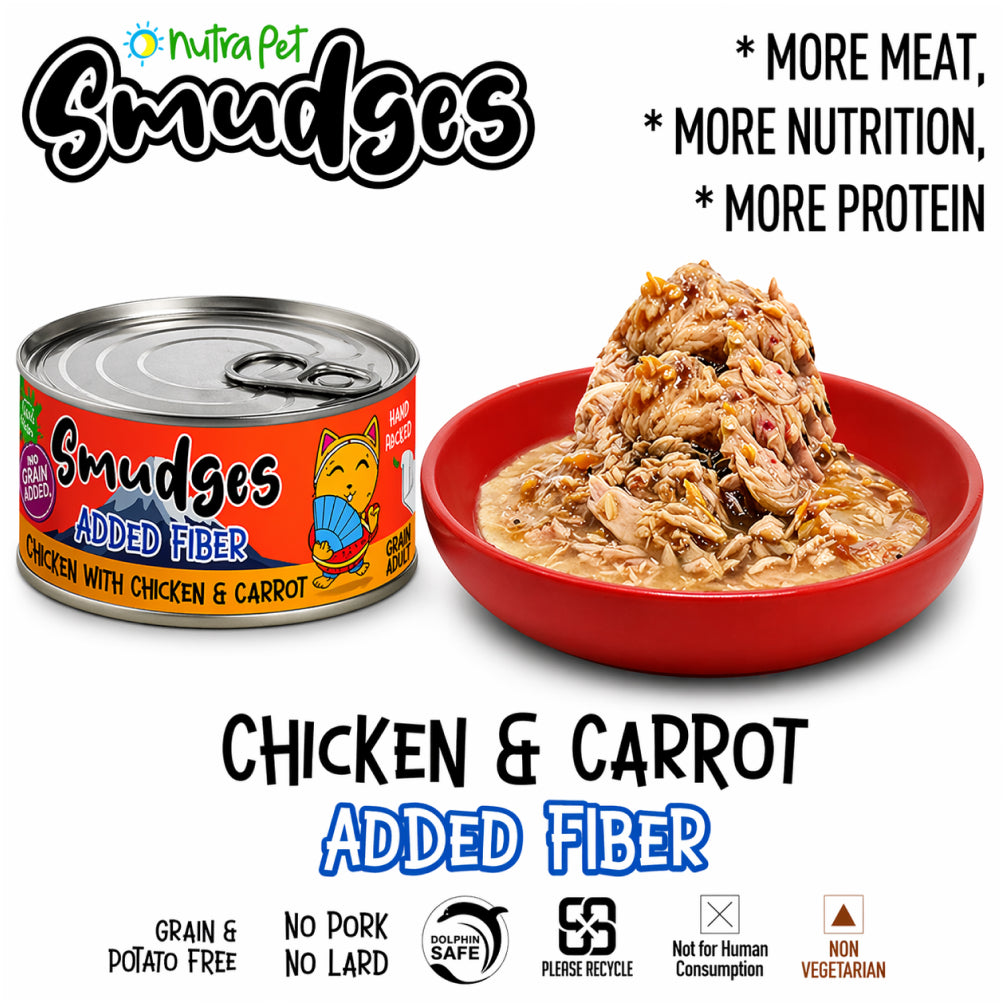 Smudges Tuna Flakes with Chicken and Carrot in Gravy Adult Cat Wet Food image 6