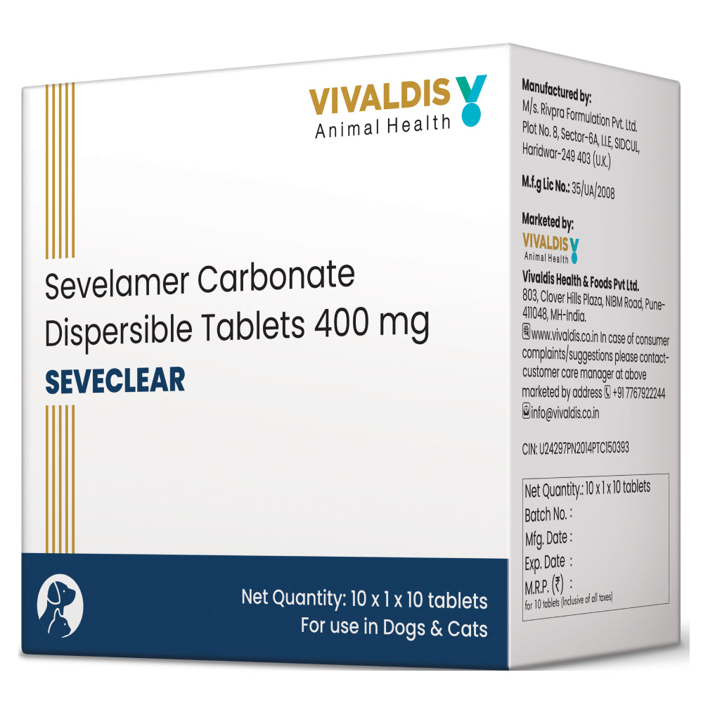 Vivaldis Seveclear Tablets for Dogs and Cats (10 Tablets) image 3