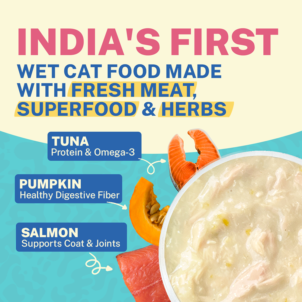 Smylo Kitten Tuna Salmon, Pumpkin, Fresh & No-Preservative Wet Cat Food image 2