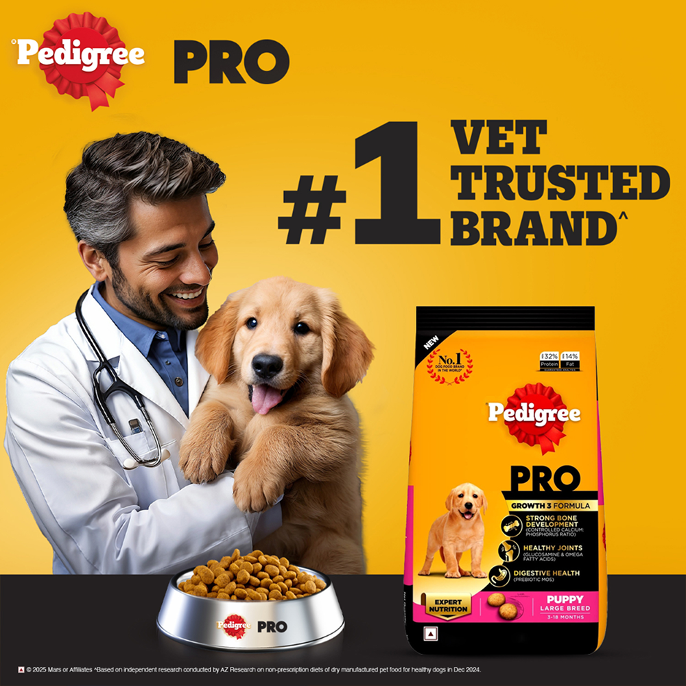 Pedigree PRO Expert Nutrition for Large Breed Puppy(3 to 18 Months) Dry Food image 2