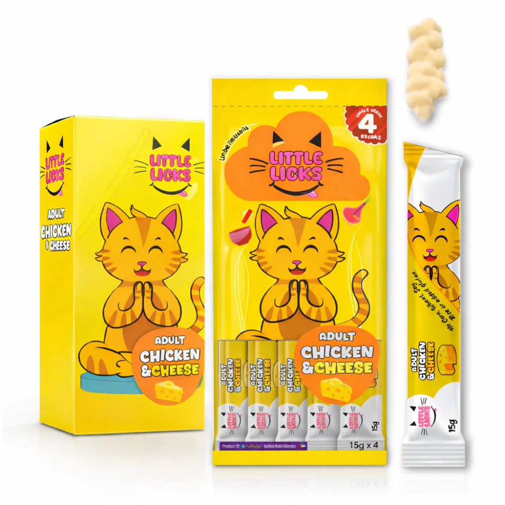 Smudges Little Licks Chicken and Cheese Creamy Bisque Adult Cat Treats image 10