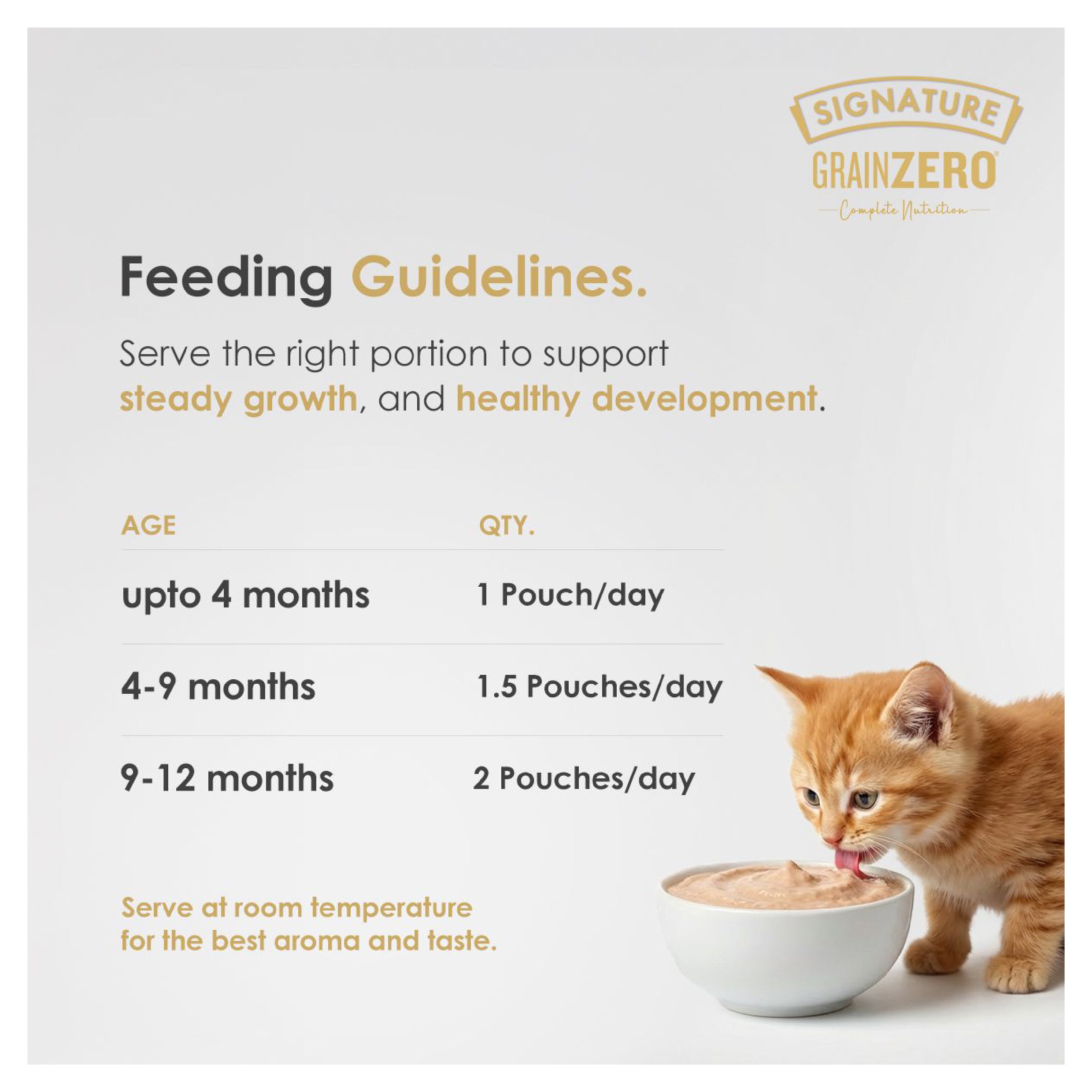 Signature Grain Zero Salmon Mousse Kitten Cat Wet Food image 6