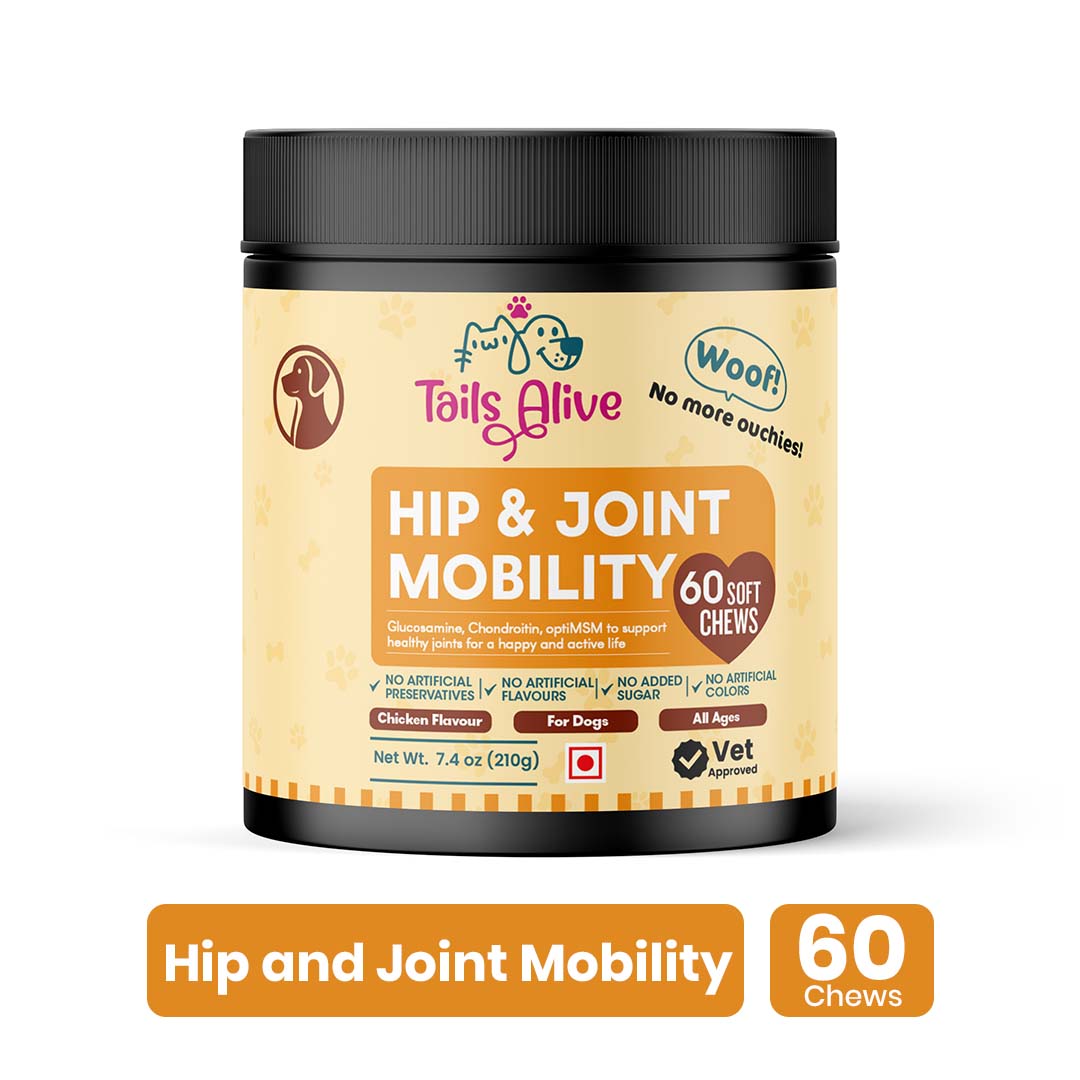 TailsAlive Hip & Joint Chicken Flavor Soft Chews Supplements for Dogs image 3