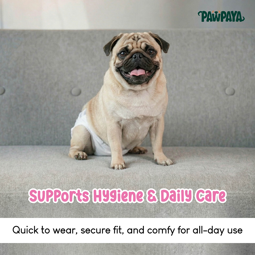 Pawpaya 100% Leak Proof Disposable Diapers for Female Dogs image 4