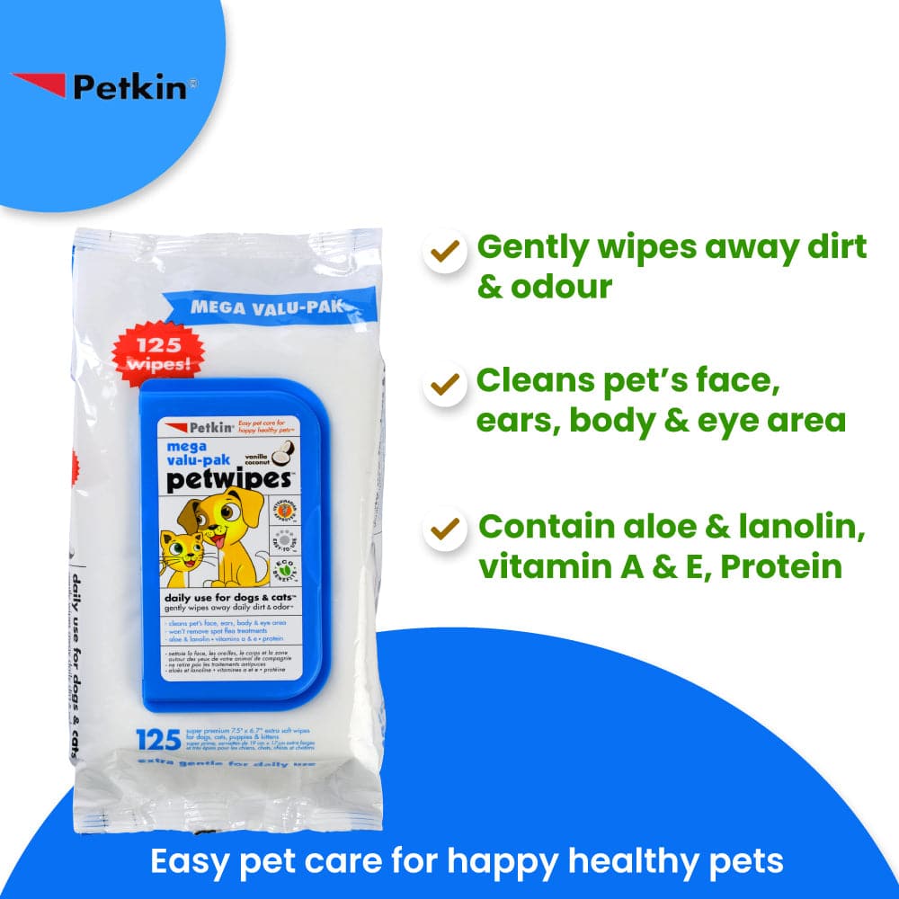 Petkin Mega Value Pack Petwipes for Dogs and Cats image 4