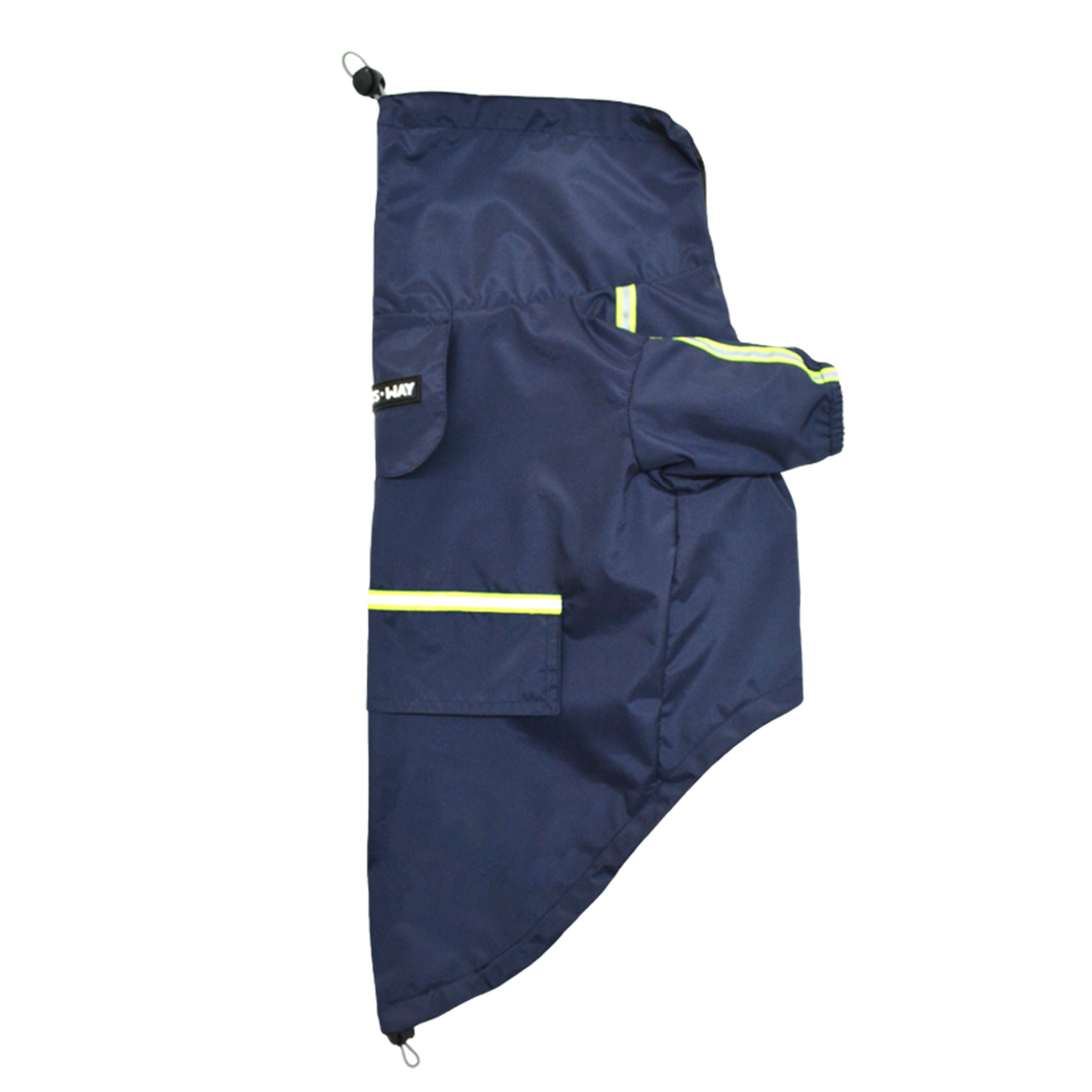 Pets Way TPU Cloud Raincoat for Dogs (Navy) image 5