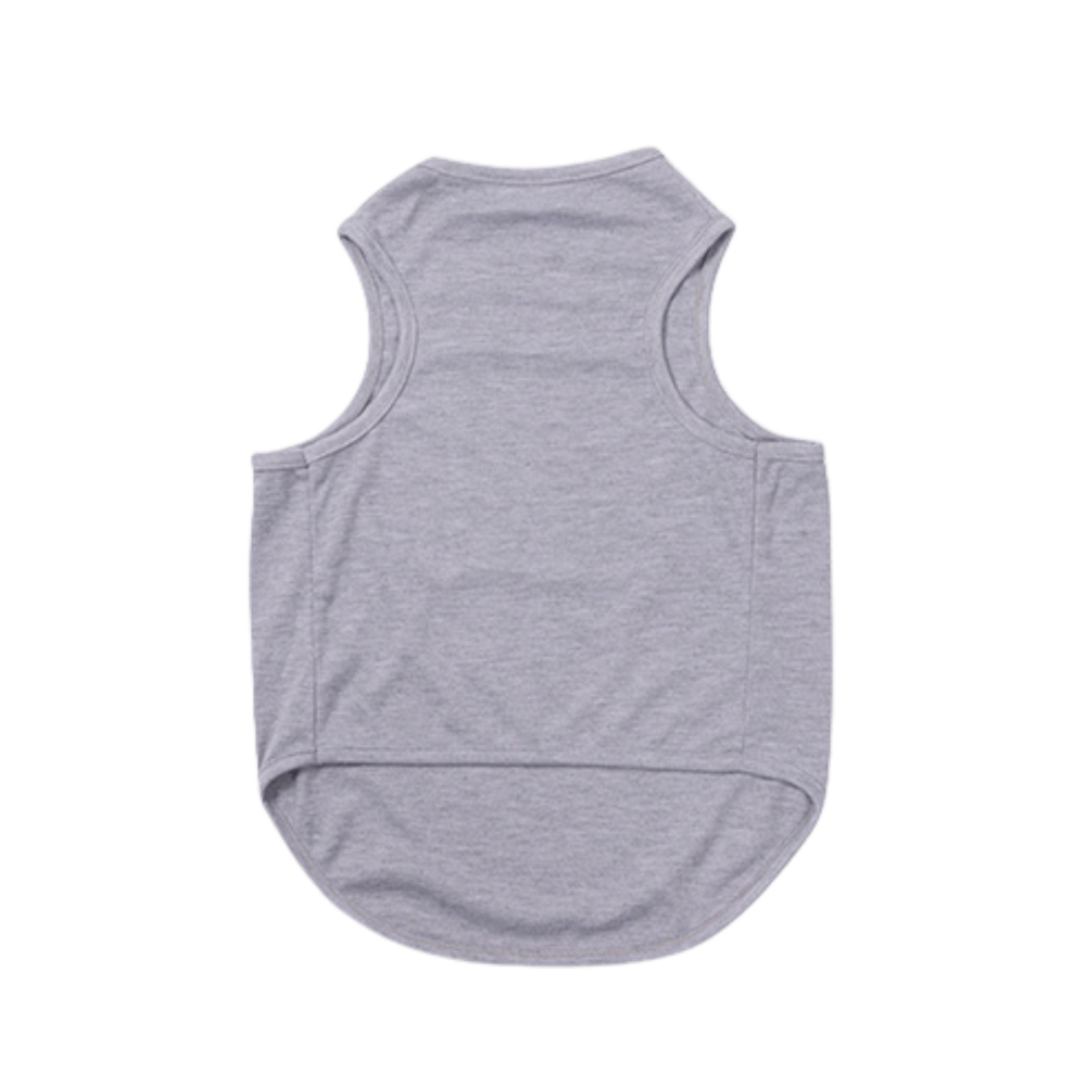 Talking Dog Club Tanky's Tank Tops for Dogs and Cats (Grey) image 2