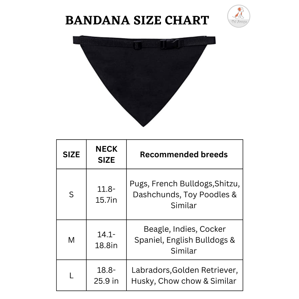 Petsnugs Security Bandana for Dogs and Cats (Coffee Brown) image 6