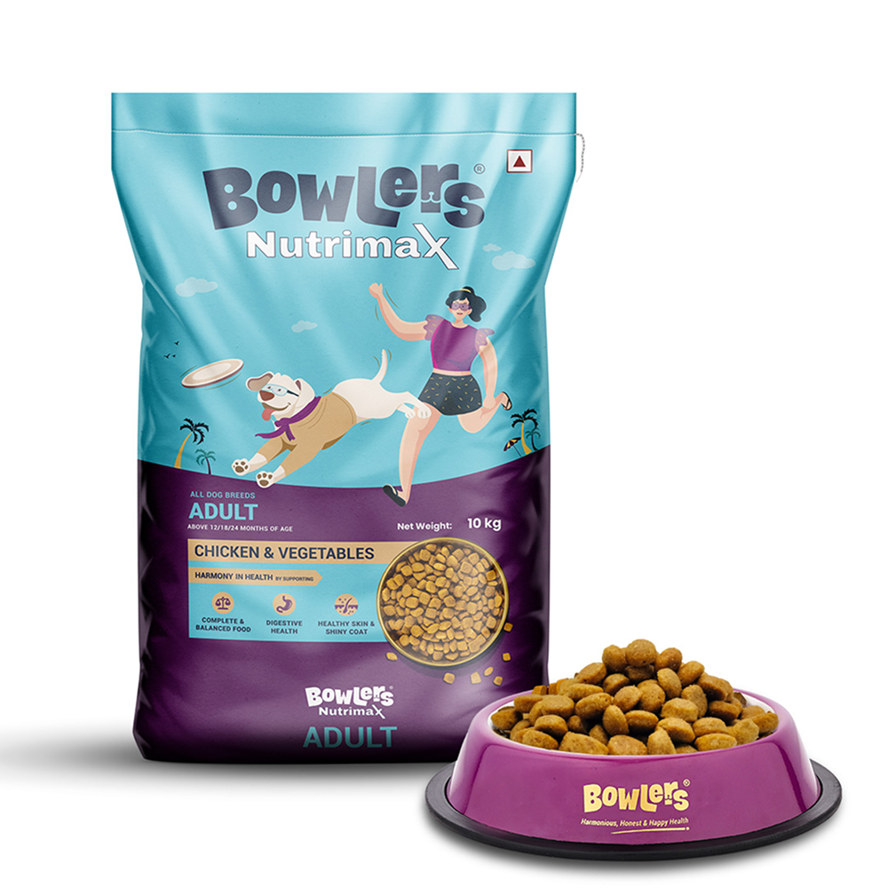 Bowlers Nutrimax Chicken and Vegetables Adult Dog Dry Food image 10