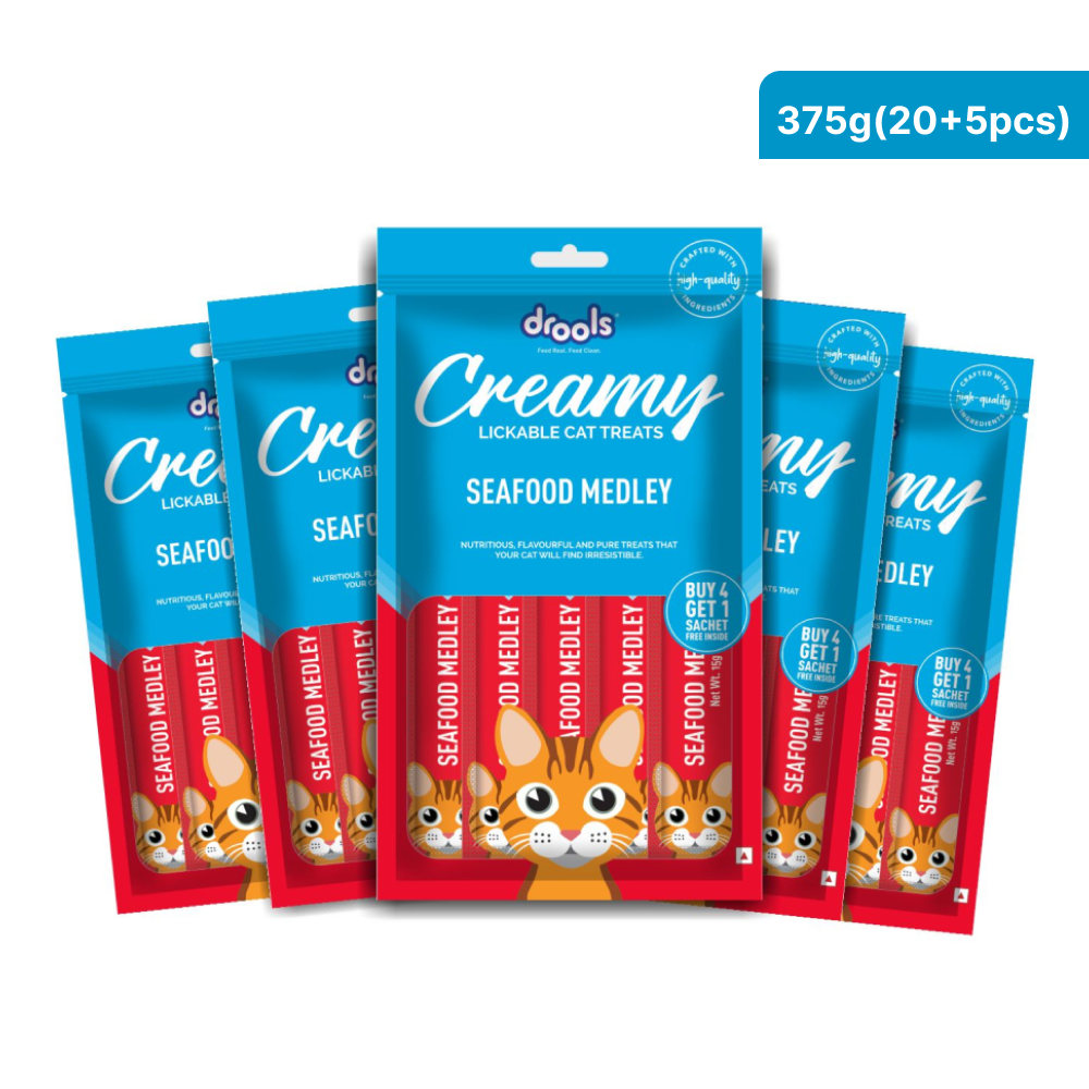 Drools Seafood Medley Creamy Cat Treats image 8