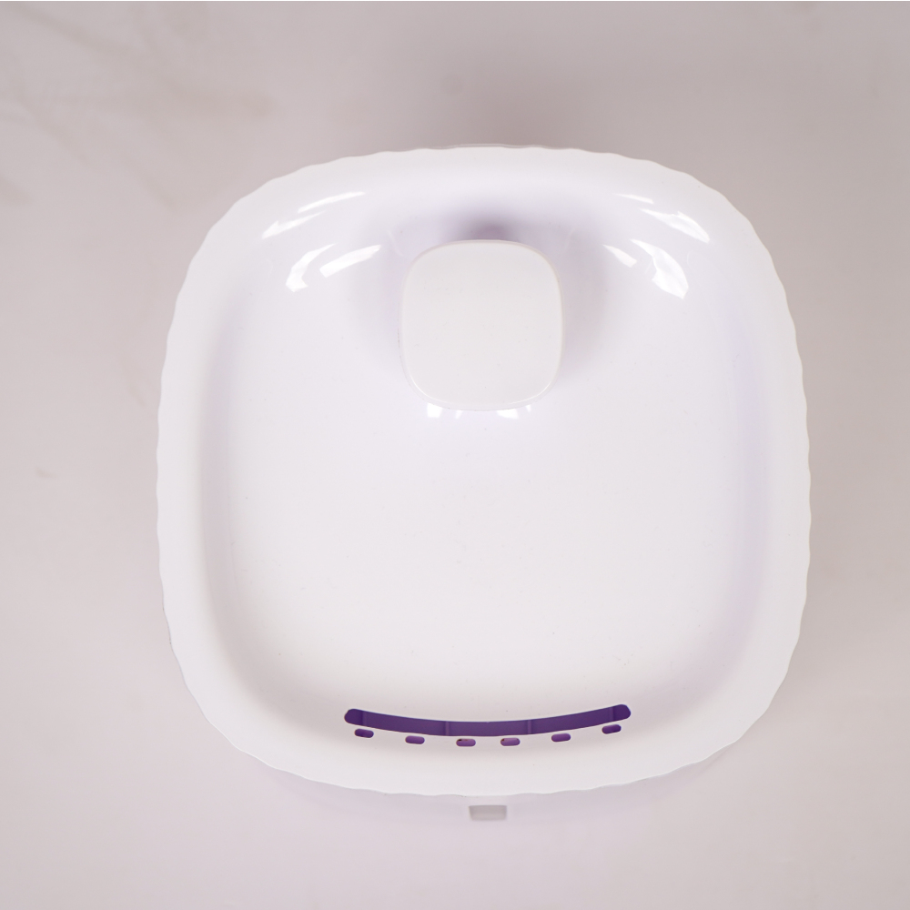 Skatrs Water Fountain with Adapter for Dogs and Cats (White) image 4