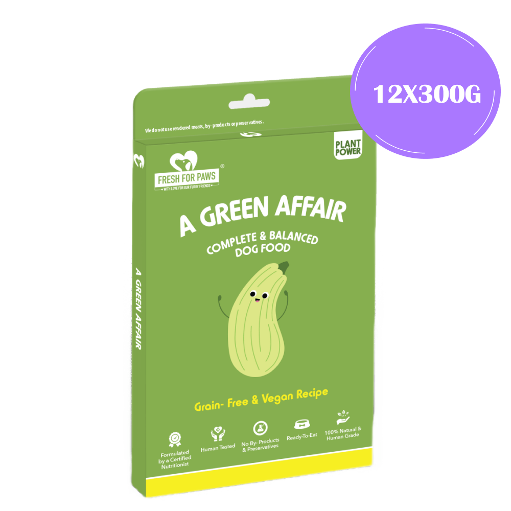 Fresh For Paws A Green Affair Grain Free & Vegan Dog Wet Food (300g) image 10