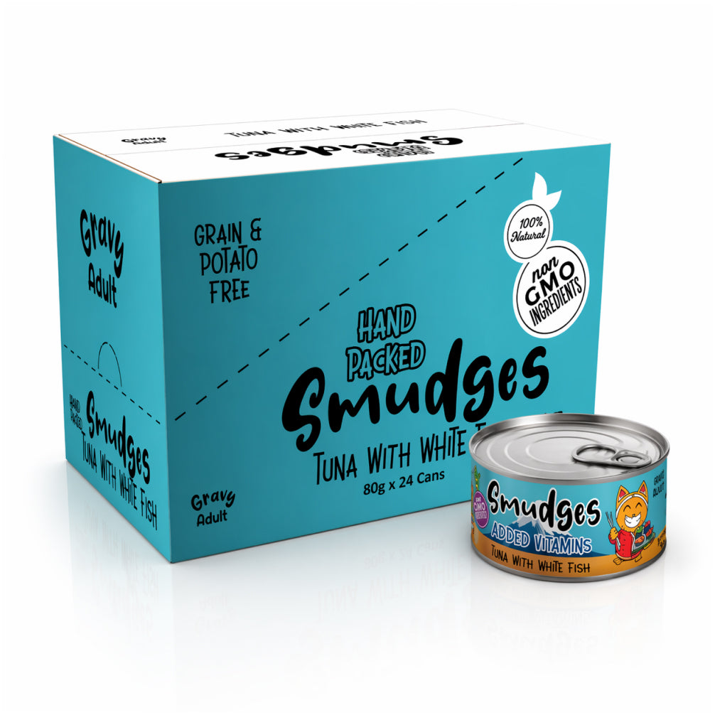 Smudges Tuna with White Fish in Gravy Adult Cat Wet Food image 9