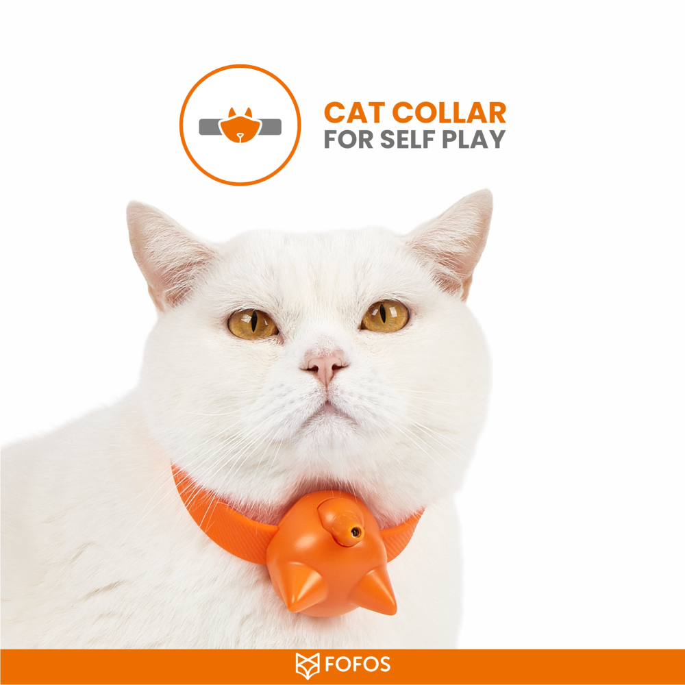 Barkbutler x Fofos Rechargeable Laser Collar Smart Toy for Cats image 5