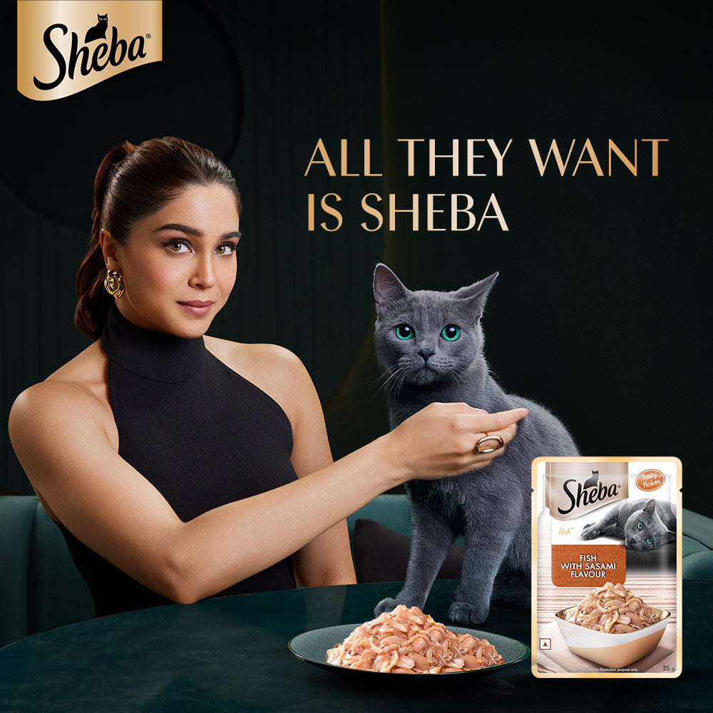 Sheba Fish with Sasami Premium Cat Wet Food image 5