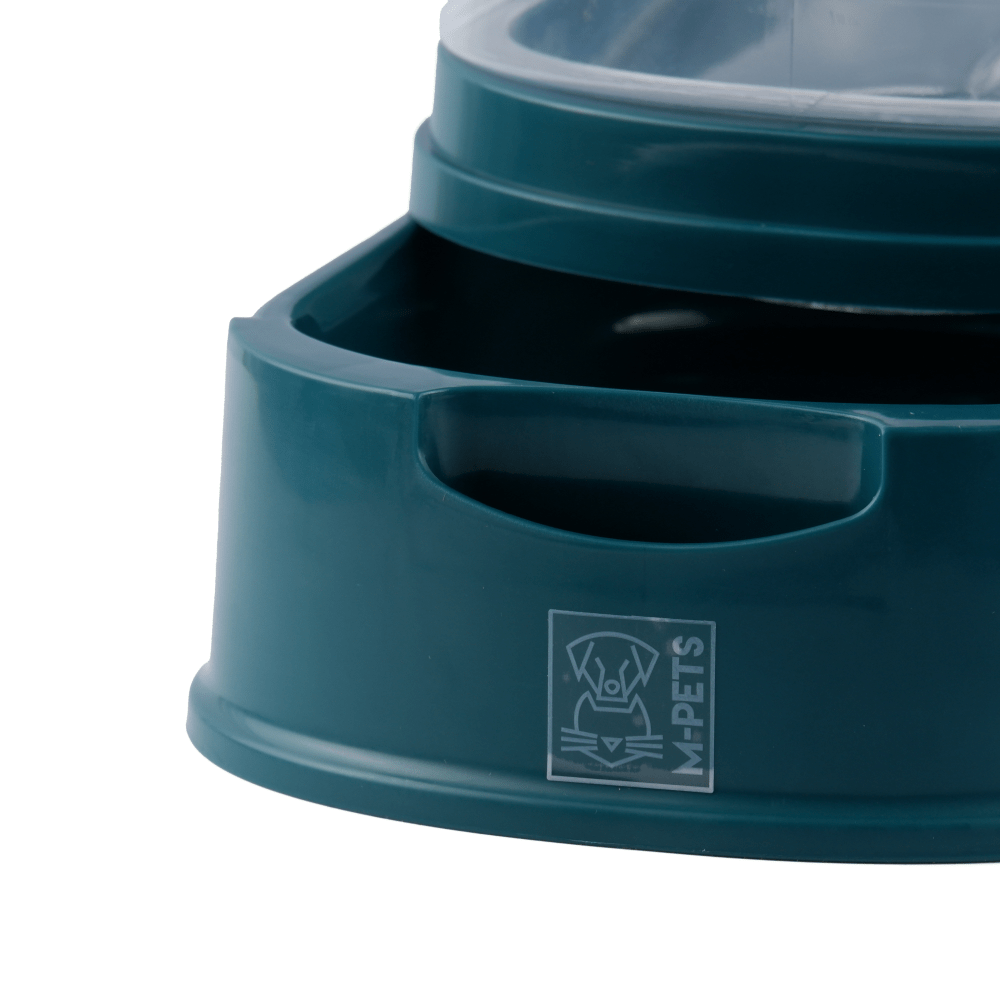 M Pets Lena Food Dispenser for Dogs & Cats (Green) image 4