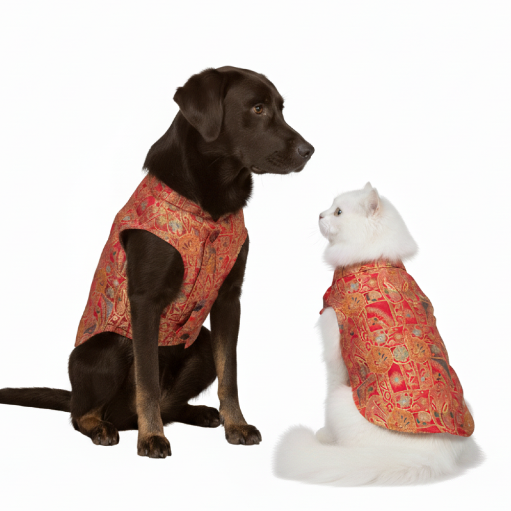 Skatrs Royale Sherwani for cats and dogs (Pink)