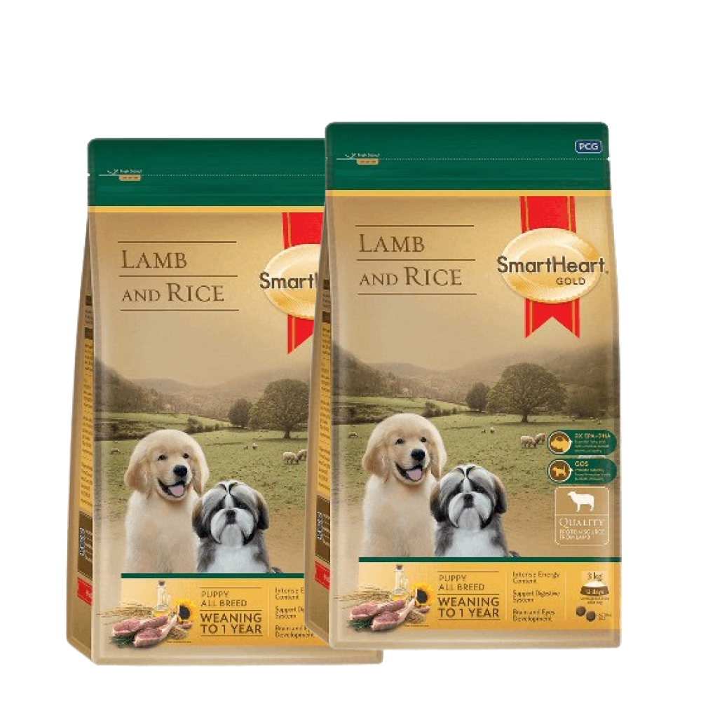SmartHeart Gold Lamb & Rice Puppy Dry Food image 2