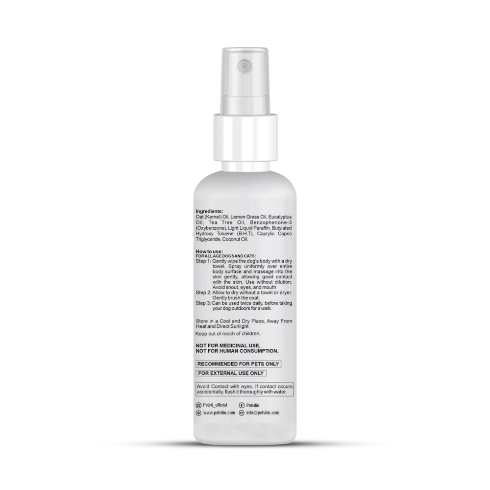 Petvit Tick Repellent Oil Spray for Dogs and Cats image 3