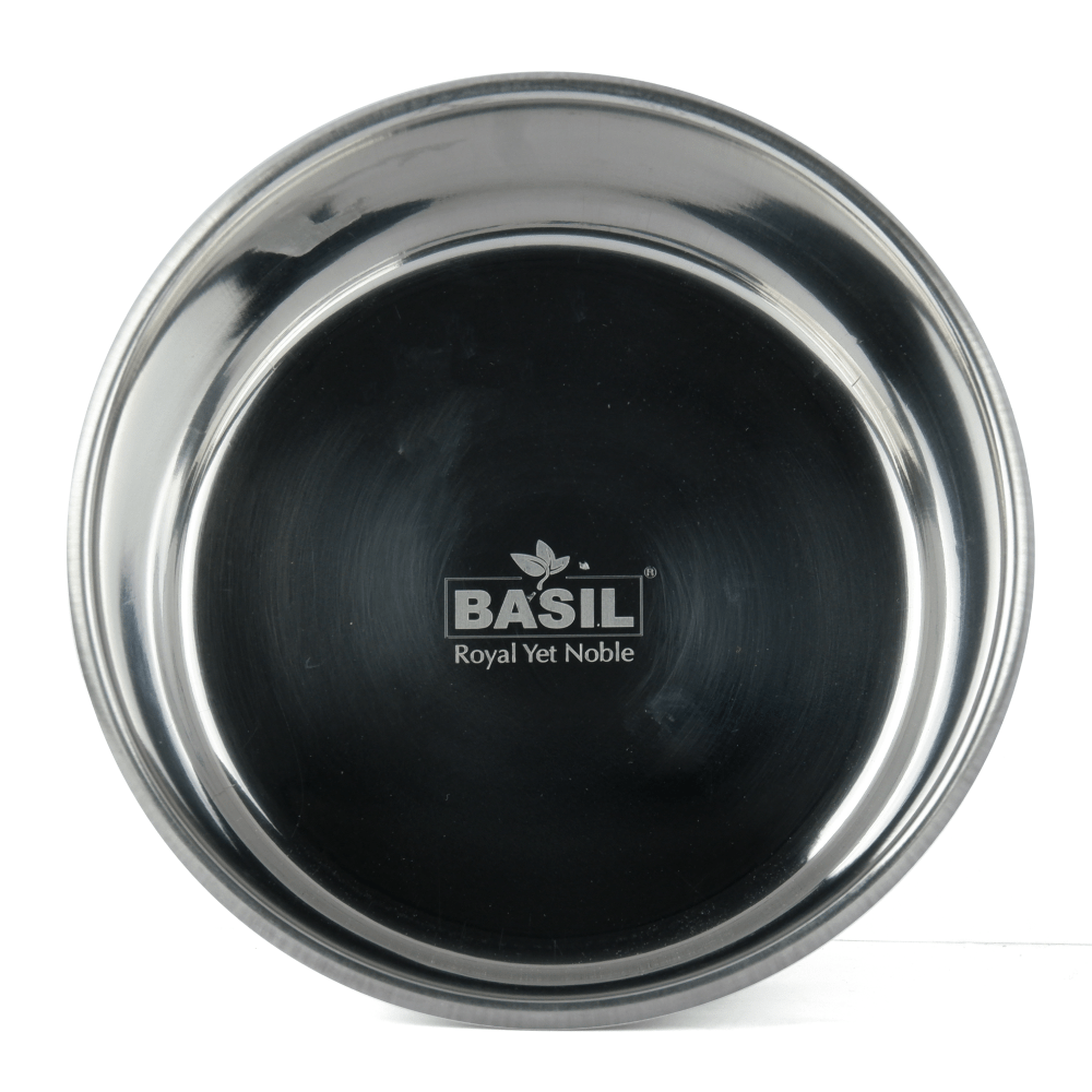 Basil Heavy Dish with Silicon Bowl for Dogs (Maroon) image 4