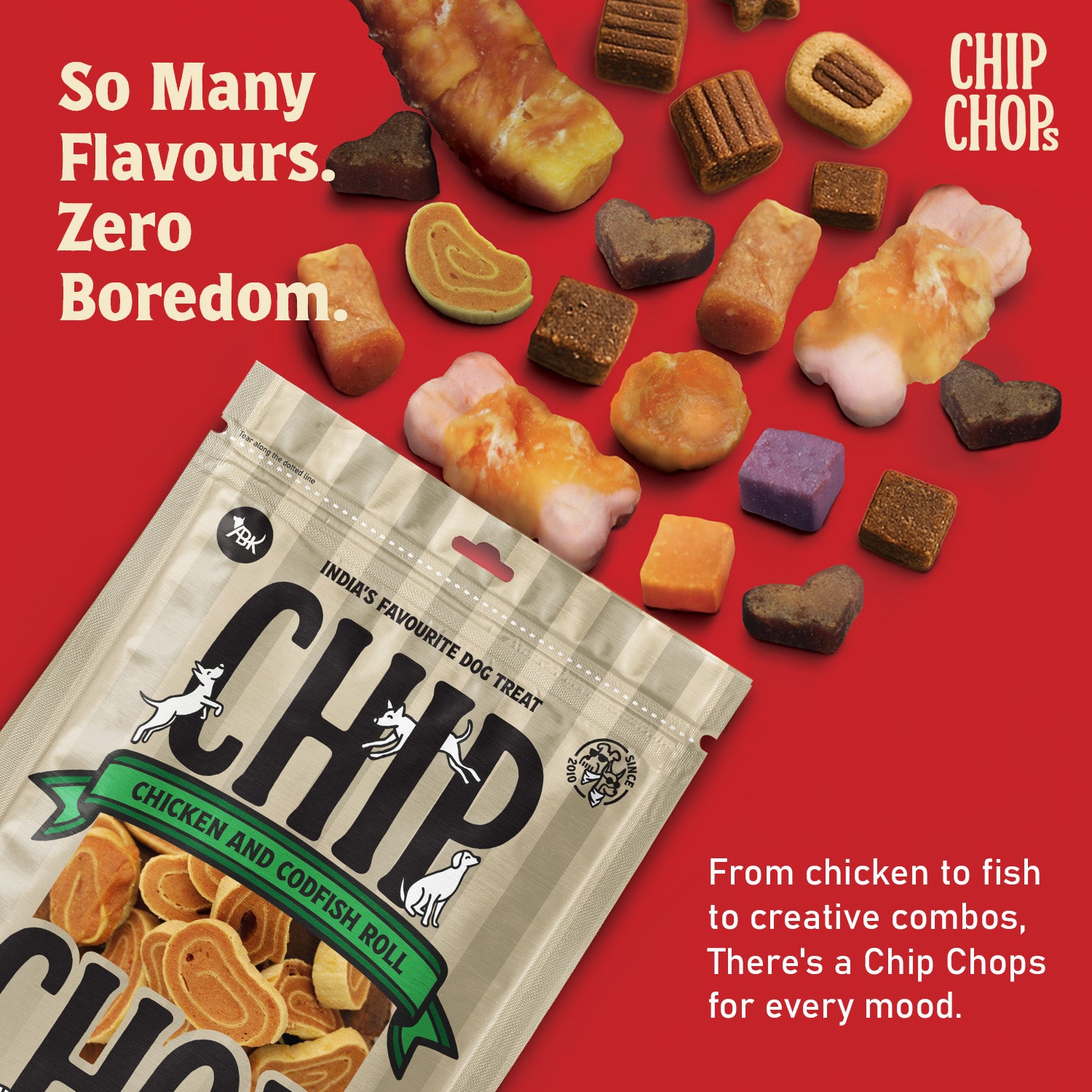 Chip Chops Chicken and Codfish Rolls Dog Treats image 5
